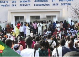 COURS EN LIGNE À L’UCAD : Le président de l’amicale des étudiants FSJP appelle à « descendre sur le terrain pour dire non »