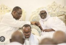 MACKY SALL CHEZ SERIGNE MOUNTAKHA : « ALHAMDOULILAH » lance Alioune Tine