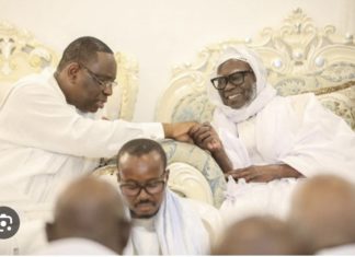 MACKY SALL CHEZ SERIGNE MOUNTAKHA : « ALHAMDOULILAH » lance Alioune Tine