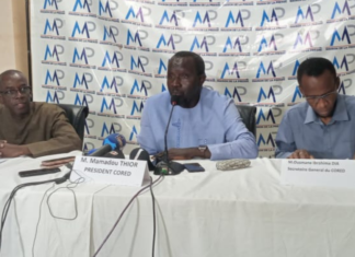 Présidence du CORED : Mamadou Thior rempile pour un nouveau mandat