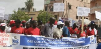 MOUVEMENT D’HUMEUR : Les travailleurs des collectivités territoriales annoncent une grève de quatre jours à partir de mardi