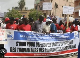 MOUVEMENT D’HUMEUR : Les travailleurs des collectivités territoriales annoncent une grève de quatre jours à partir de mardi
