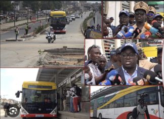ESSAIS DU BRT : 150 bus attendus avec une capacité de transport de 300.000 personnes par jour