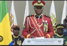 GABON : Le Général Nguema a prêté serment ce lundi