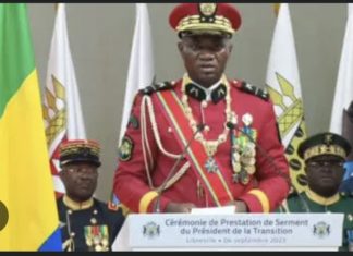 GABON : Le Général Nguema a prêté serment ce lundi
