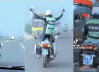 MAGAL 2023 : La police identifie et suspend son élément qui a escorté un vendeur de téléphones de Dakar à Touba