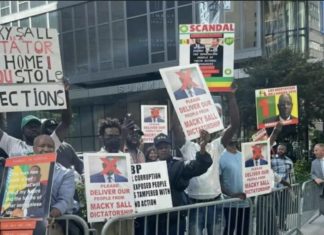 MACKY HUÉ À NEW YORK : Le forum du justiciable recadre les manifestants