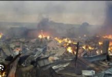 INCENDIE AU MARCHÉ DE MBACKÉ : Une dizaine de cantines ravagées