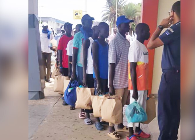 Migrants Rapatriés du Maroc ¨Photo -APS