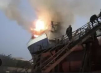 PORT DE DAKAR : Explosion d’un navire chinois, deux morts annoncées