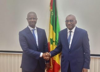 Passation de service : les flics rendent un hommage chaleureux à leur ministre Antoine ‘Tony’ Félix Diome
