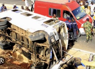 AXE TOUBA-KHELCOM : 1 mort et 38 blessés dans un accident
