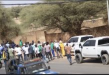 MATAM : Le cortège de Khalifa Sall arrêté par la gendarmerie