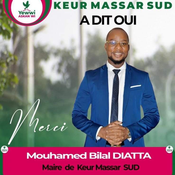 KEUR MASSAR SUD : Le maire Bilal Diatta remplacé