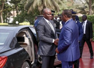 DIPLOMATIE : Le Général Brice Nguema reçu par Macky Sall