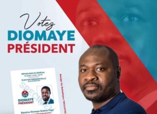 Guy Marius Sagna : ‘ Même sans la RTS, ce sera 75% pour Diomaye au soir du 25 février 2024 ‘