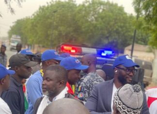 Fissel Mbadane: La caravane du candidat Cheikh Tidiane Dièye arrêtée par la gendarmerie