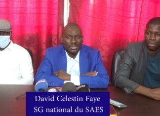 ENSEIGNEMENT SUPÉRIEUR: Le SAES déplore la mort de l’étudiant Alpha Yoro Tounkara et manifeste son désaccord sur la fermeture de L’UGB