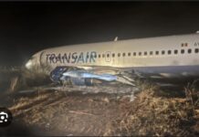 AIBD : « Une sortie de piste » de l’avion TRANSAIR fait 11 blessés dont 4 graves