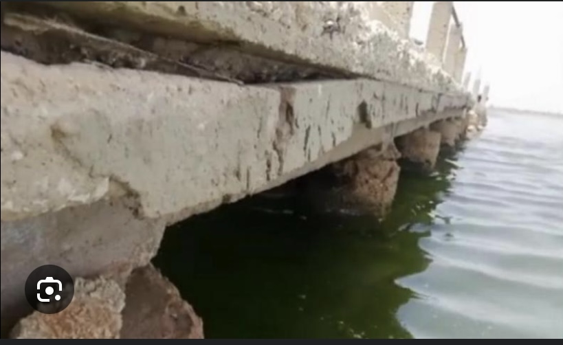 FATICK : Affaissement du pont de Simal