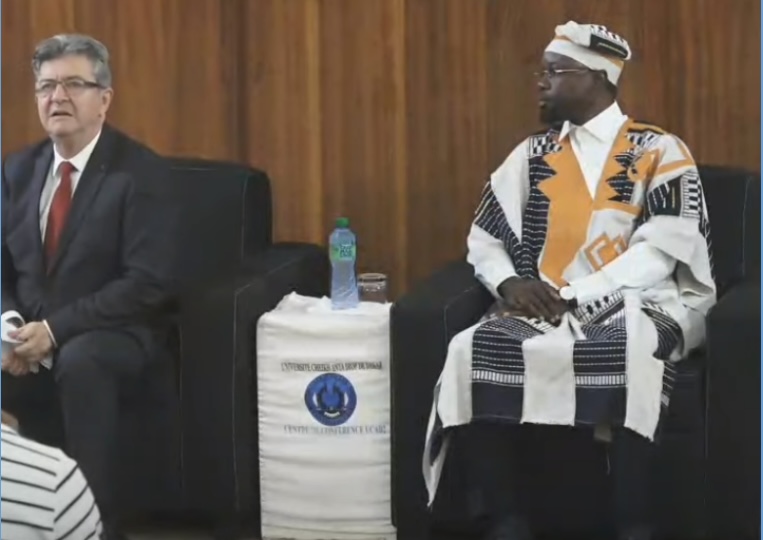CONFÉRENCE À L’UCAD AVEC MÉLENCHON : Sonko reste droit dans ses maraakiiss sur l’homosexualité