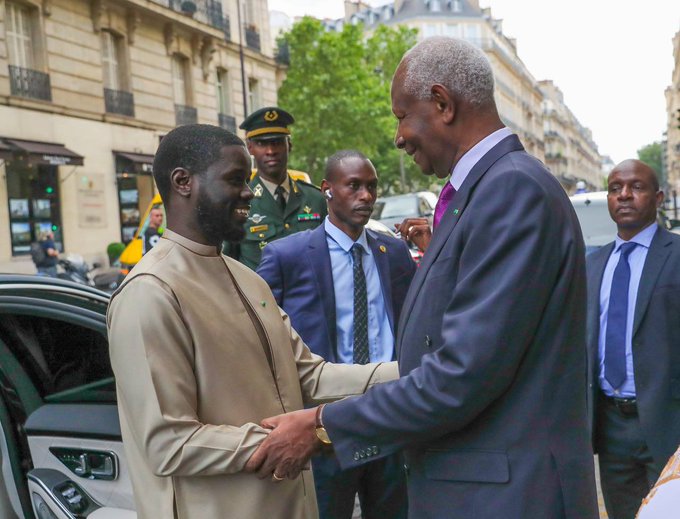 Diomaye Faye et Abdou Diouf+