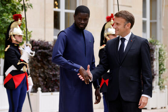 French President Macron meets Senegalese President Faye in Paris