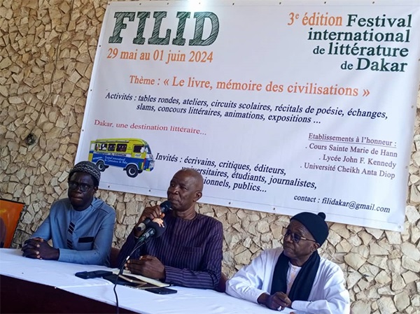 Leçon inaugurale de la 3e édition du Filid : Pr Coudy Kane ouvre la longue histoire du livre