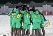 BEACH SOCCER : Le Sénégal face à la Guinée ce dimanche