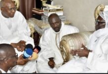 TOUBA : Serigne Mbaye Thiam reçu par Serigne Mountakha