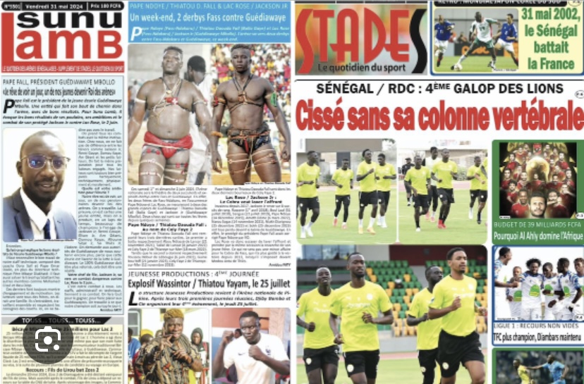 CRISE À AFRICOME : Sunu Lamb et Stades suspendus de parution