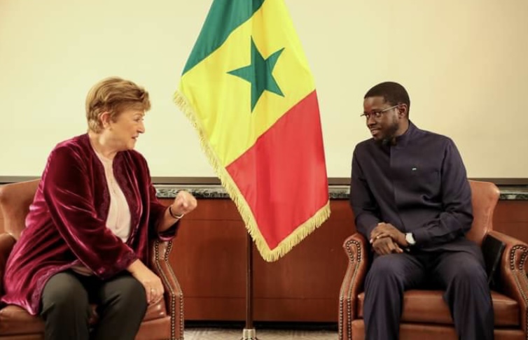 NEW YORK : Le Président Diomaye Faye a reçu en audience la Directrice générale du FMI