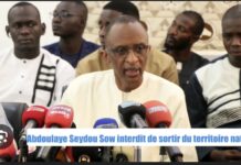 EN CONFÉRENCE DE PRESSE : Abdoulaye Sow raconte le film de son blocage à l’aéroport
