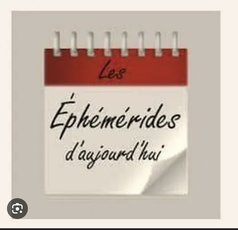 LES ÉPHÉMÉRIDES DU SÉNÉGAL DE CE VENDREDI 06 DÉCEMBRE