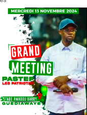 Sonko en meeting à Guédiawaye ‘ne va plus permettre que l’argent du contribuable finance la presse et la société civile’