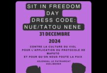 LUTTE CONTRE LES VIOLS: Les féministes marcheront nues ce 31 décembre!