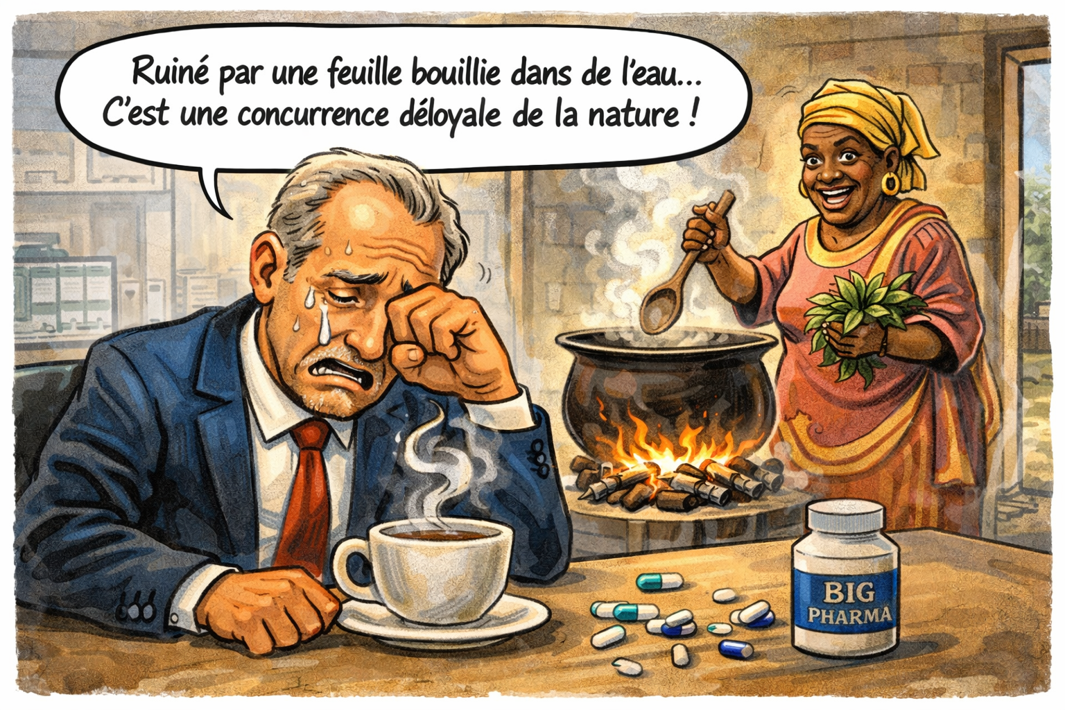 Phytothérapie : quand le « Kinkéliba » fait trembler les labos pharmaceutiques