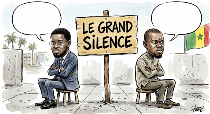 Le Grand silence Diomaye Sonko