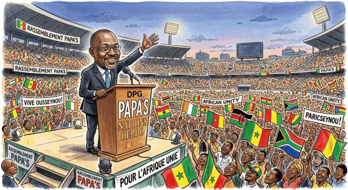 Ousseynou Nar Gueye en DPG dans un stade declaration de politiaue generale editorial 07 juillet 2026