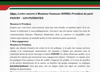 El Hadj Mansour Diop, le pastefiste Directeur Général de l’hôpital Le Dantec démissionne de Pastef et tance ‘l’ingratitude’ du président du parti Ousmane Sonko