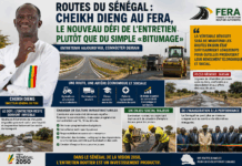 ROUTES : LE NOUVEAU DIRECTEUR DU FERA, CHEIKH DIENG, FACE AU DÉFI DE L’ENTRETIEN PLUTÔT QUE DU SIMPLE ‘BITUMAGE’