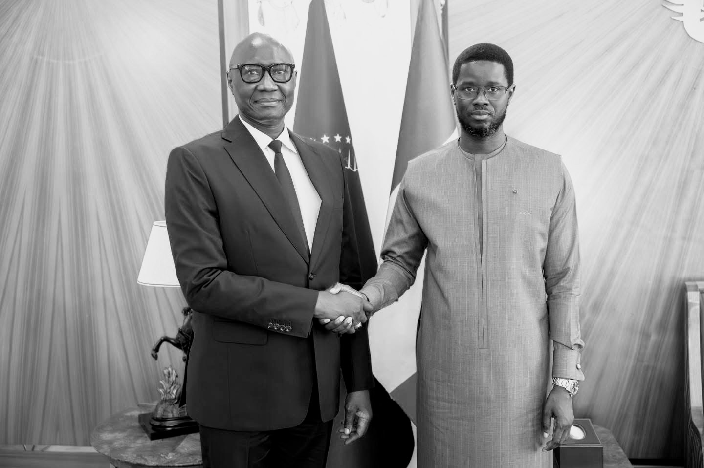 [EXPRESS] CEDEAO/ENTRETIEN : échange entre le président en exercice et le président de la Commission au Palais de la République 