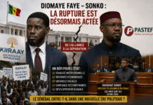 DIOMAYE FAYE–SONKO : LA RUPTURE DÉSORMAIS ACTÉE, NOUVELLE ÈRE POLITIQUE