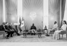 LES INVESTISSEURS DU GAME-CHANGER LOGISTIQUE PORTUAIRE, MARITIME ET VRAQUIER ‘JAMBAAR TPM’ ET DE ‘JAMBAAR S.A’, ENGAGÉS DANS LA MODERNISATION DU MÔLE 4 DU PORT AUTONOME DE DAKAR, REÇUS IL Y A DIX JOURS PAR LE PR DIOMAYE FAYE