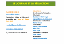 NATIONS HEBDO : LA REDACTION DU JOURNAL