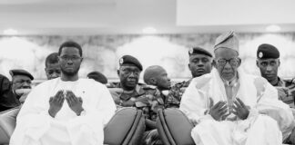 MOUHAMADOUL MACKY IBRAHIMA NIASS : le Chef de l’État Bassirou Diomaye Faye présente ses condoléances à la famille éplorée et aux fidèles